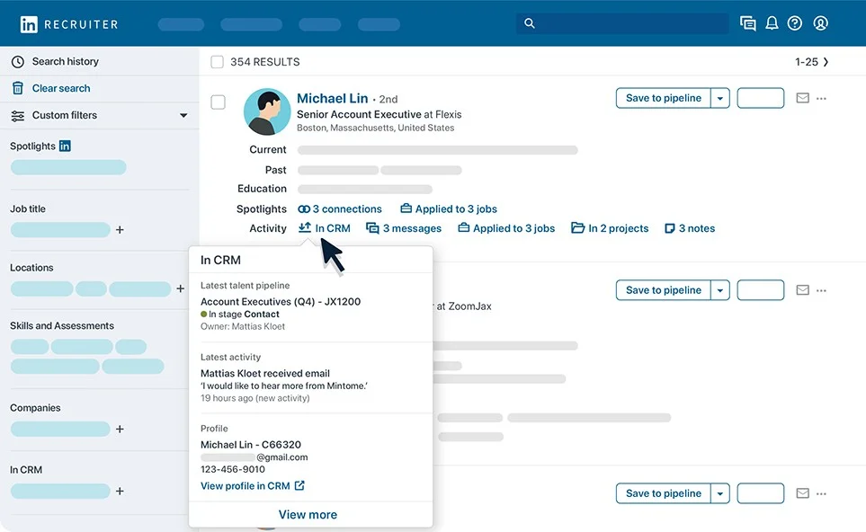 LinkedIn Recruiter Lite VS Recruiter Core VS LinkedIn RPS