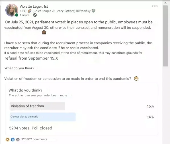 Umfragen in LinkedIn-Posts verwenden