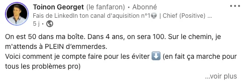 Profil LinkedIn Toinon Georget Waalaxy