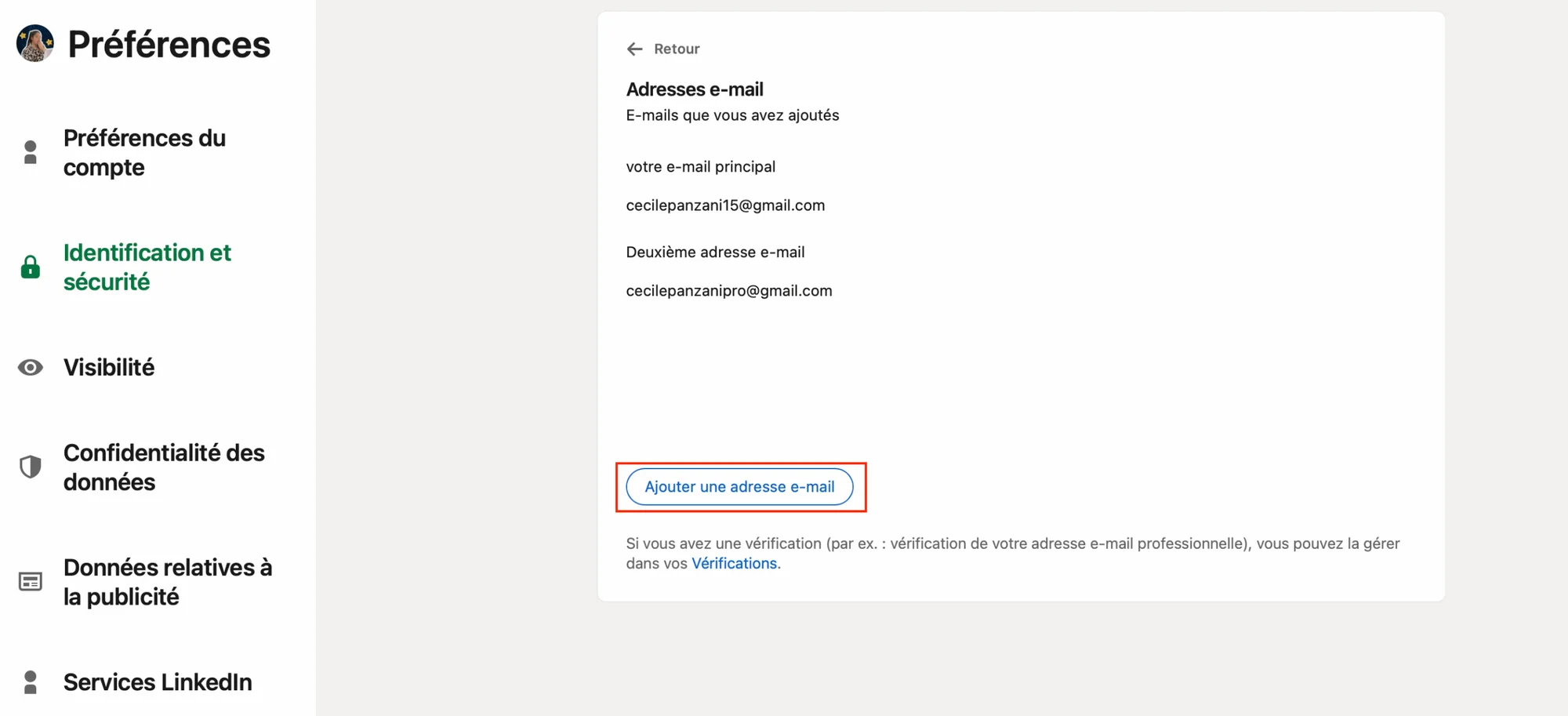 LinkedIn Login email