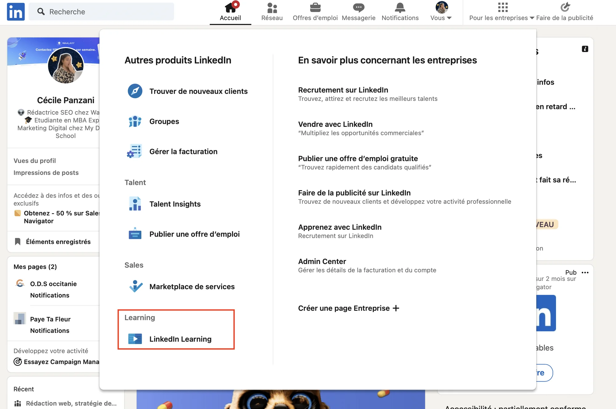 LinkedIn Iniciar sesión LinkedIn Learning