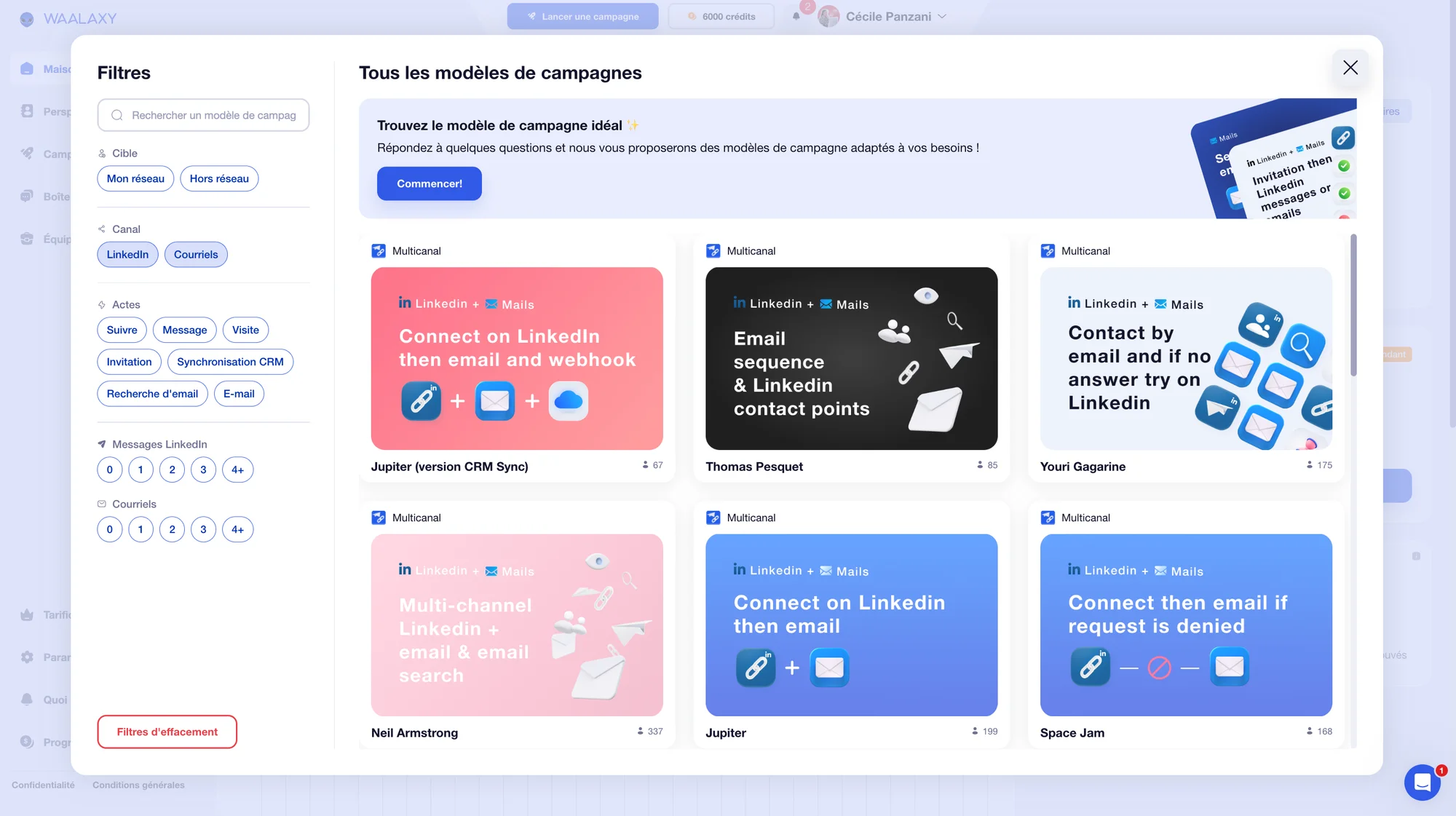 criar sua campanha para criar seu arquivo de e-mails