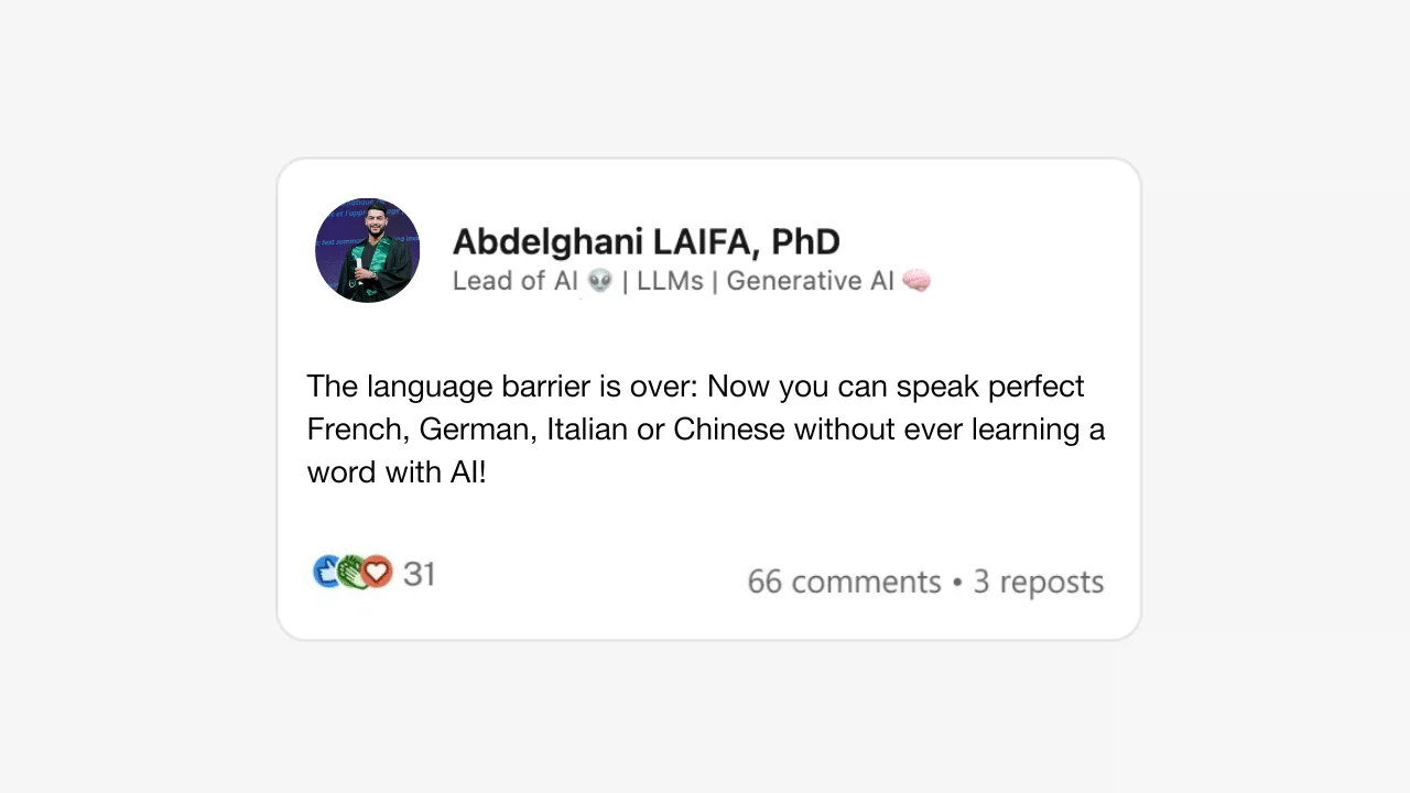 catchphrase on LinkedIn