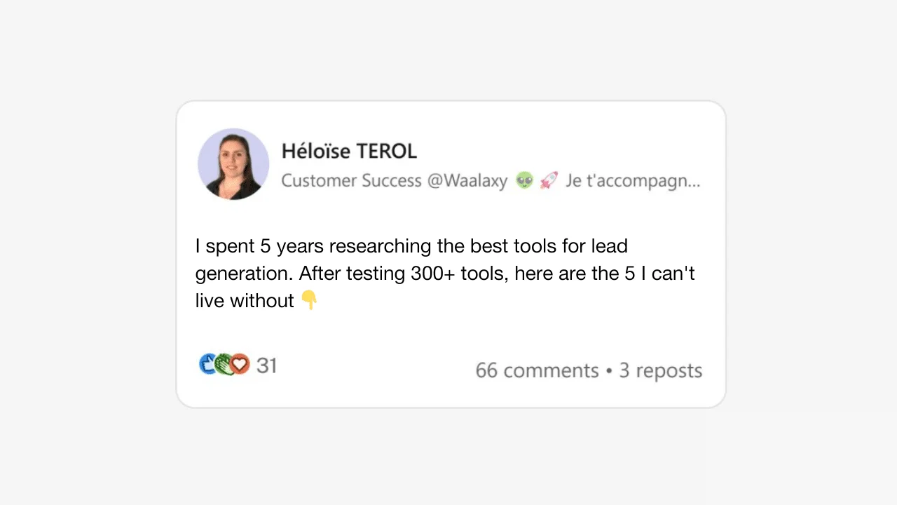 catchphrase on LinkedIn