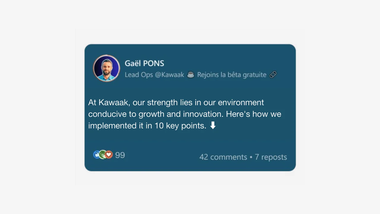 catchphrase on LinkedIn