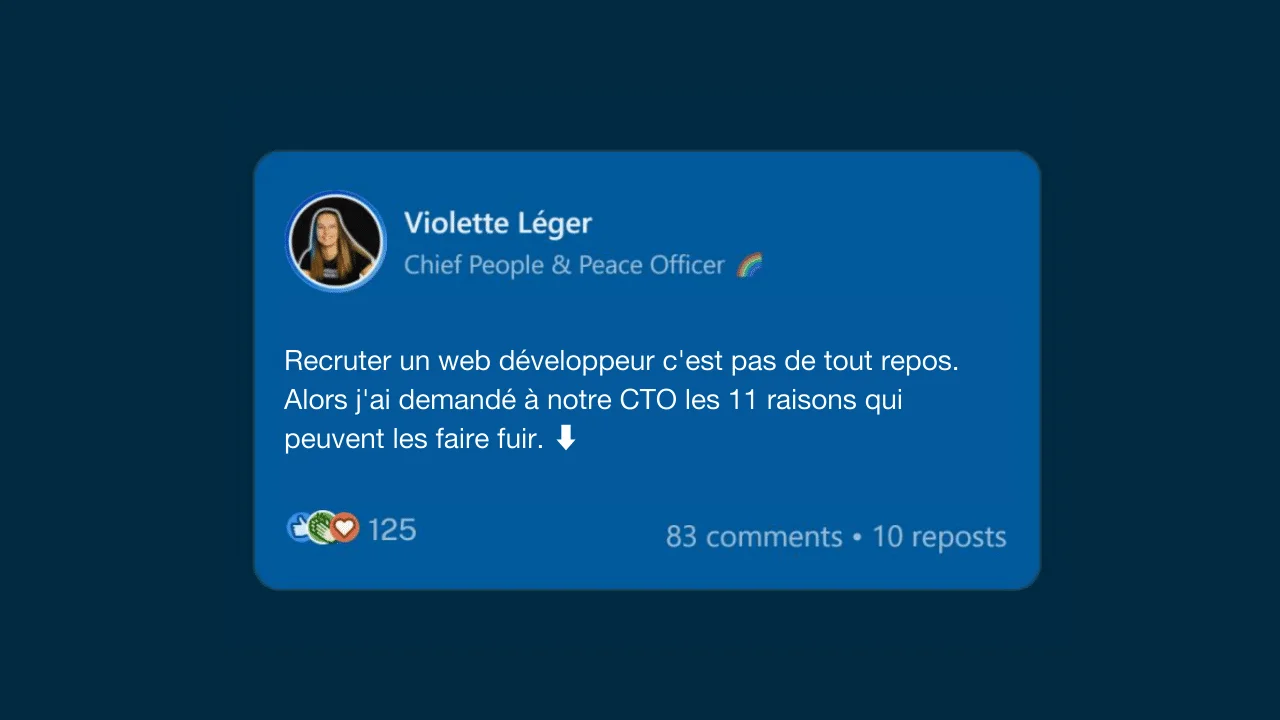 phrase d'accroche sur LinkedIn