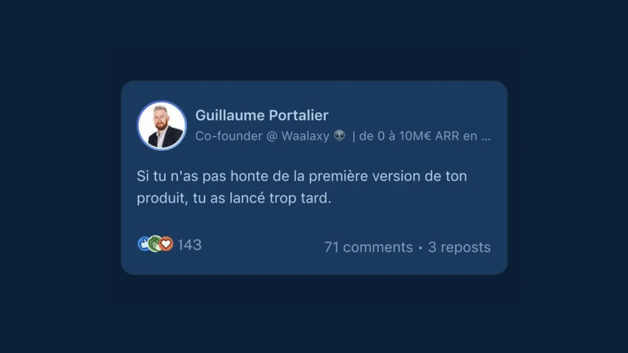 phrase d'accroche sur LinkedIn
