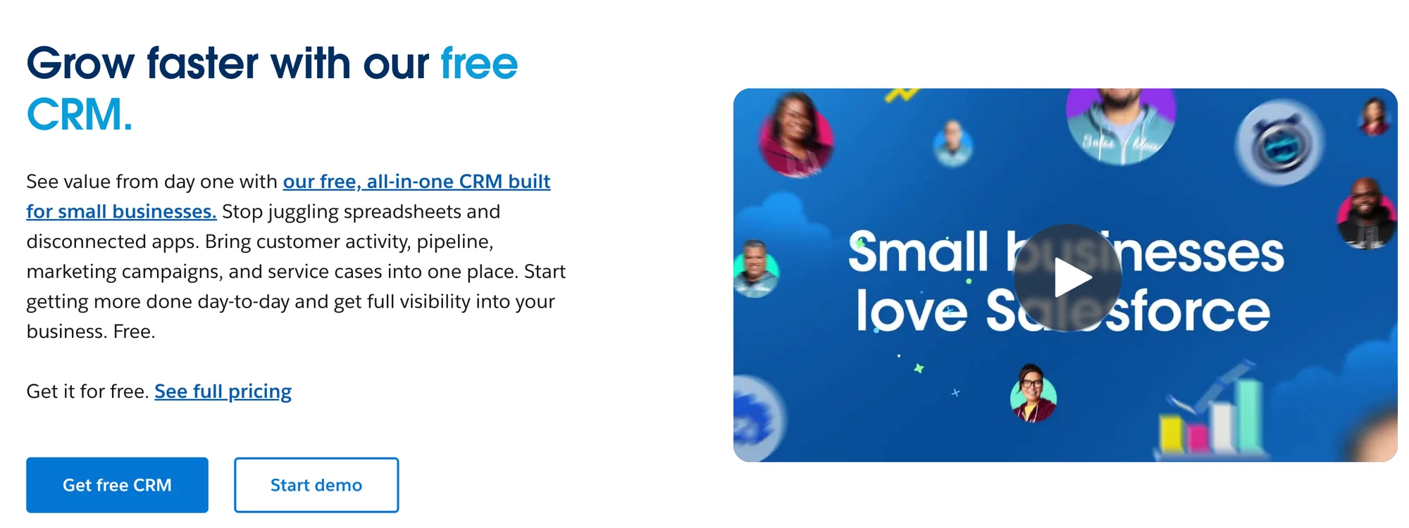 Sales Ops Salesforce landing