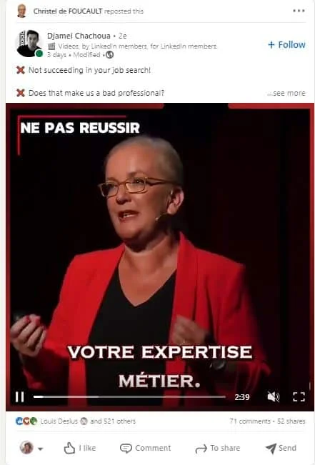 Ne pas réussir votre expertise métier