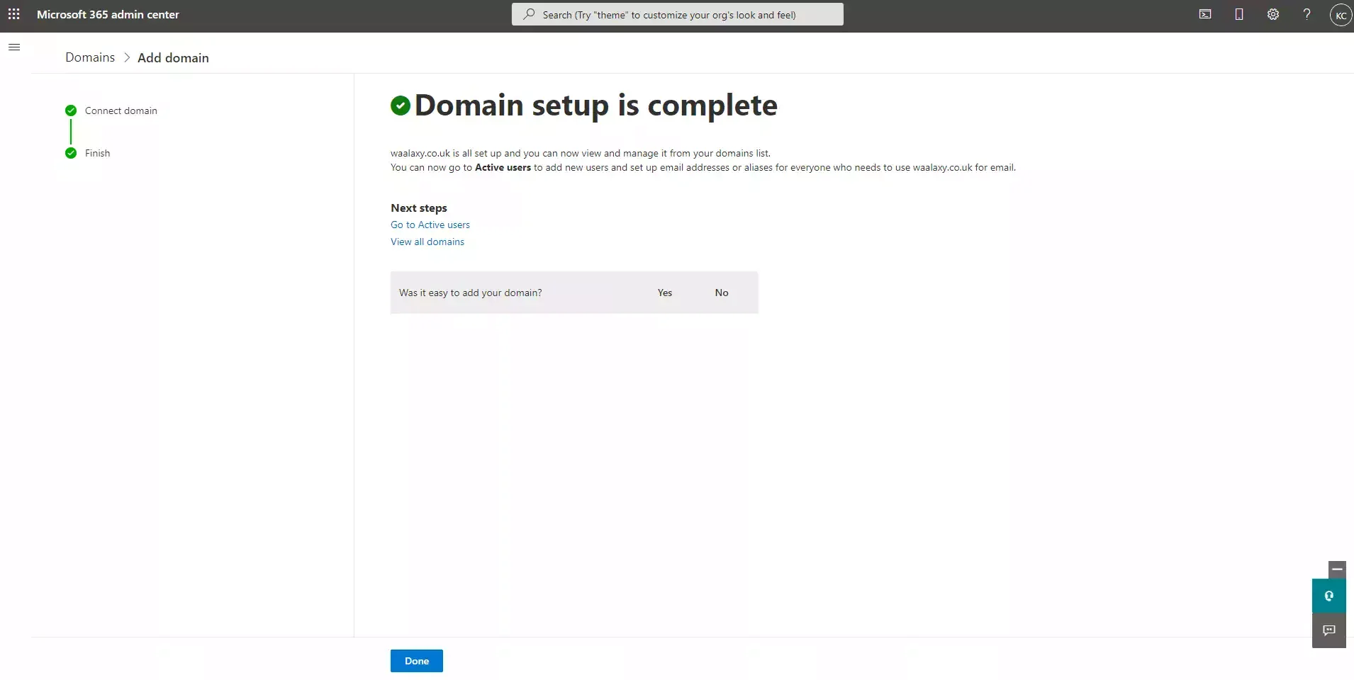 Add domain 4