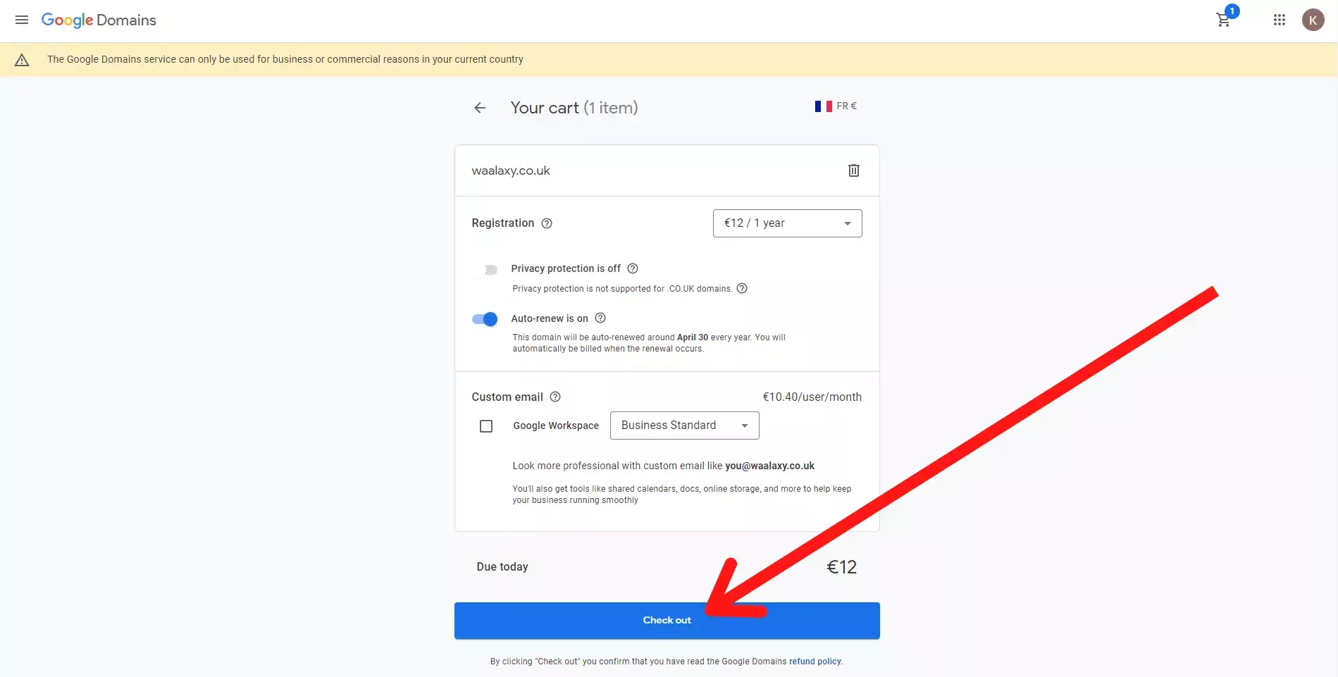 google domain 3