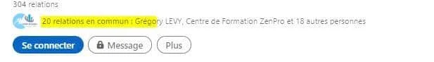 Profil LinkedIn Waalaxy connexion