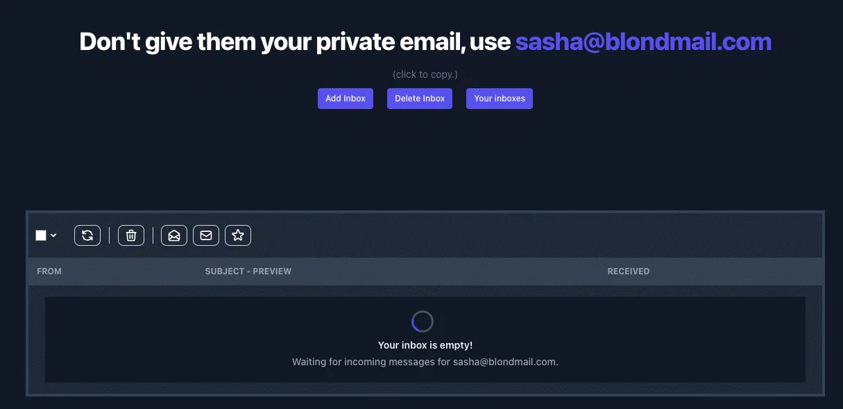 Inboxes