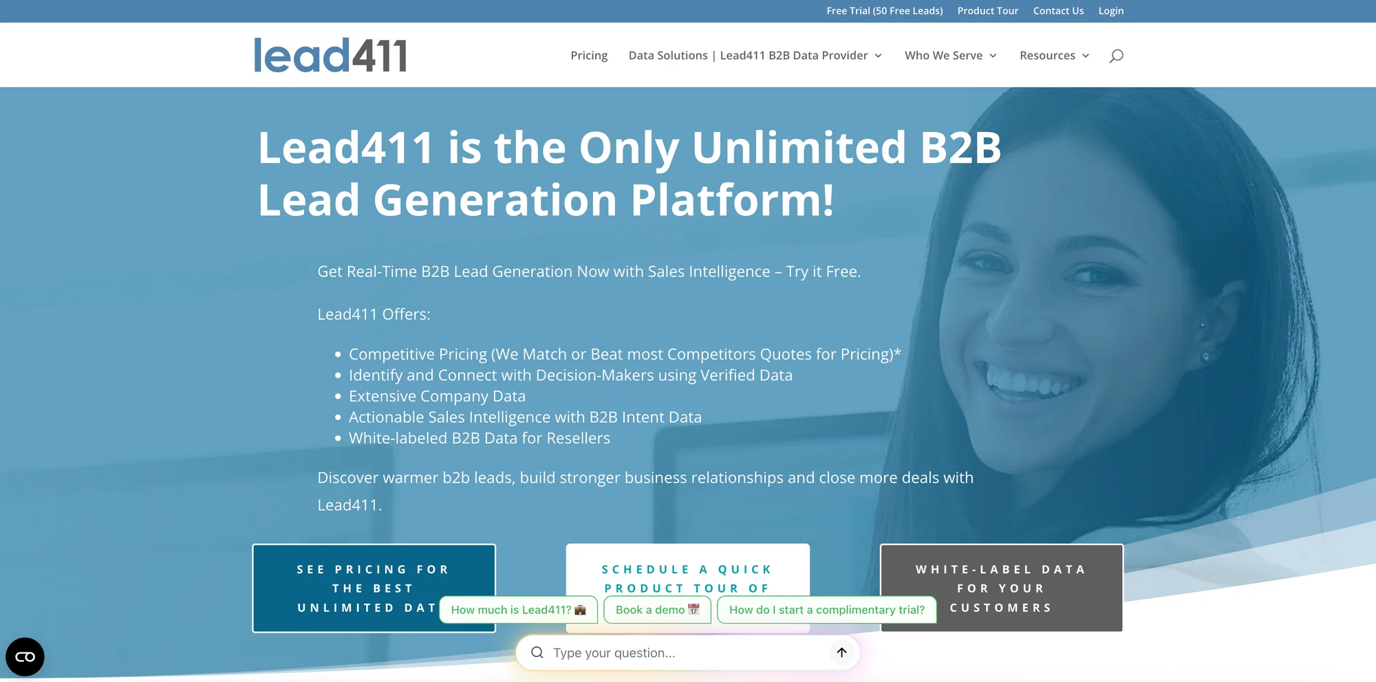 RocketReach alternatives : Lead411