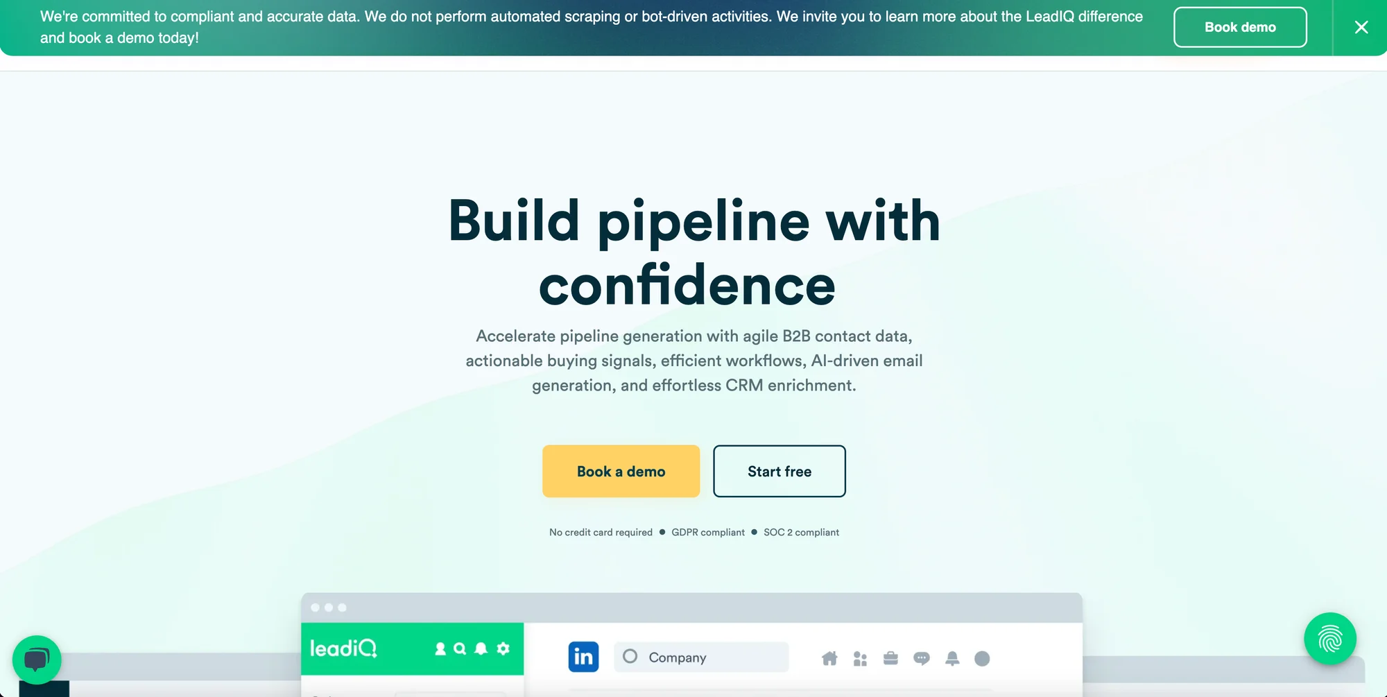 RocketReach alternatives : LeadIQ