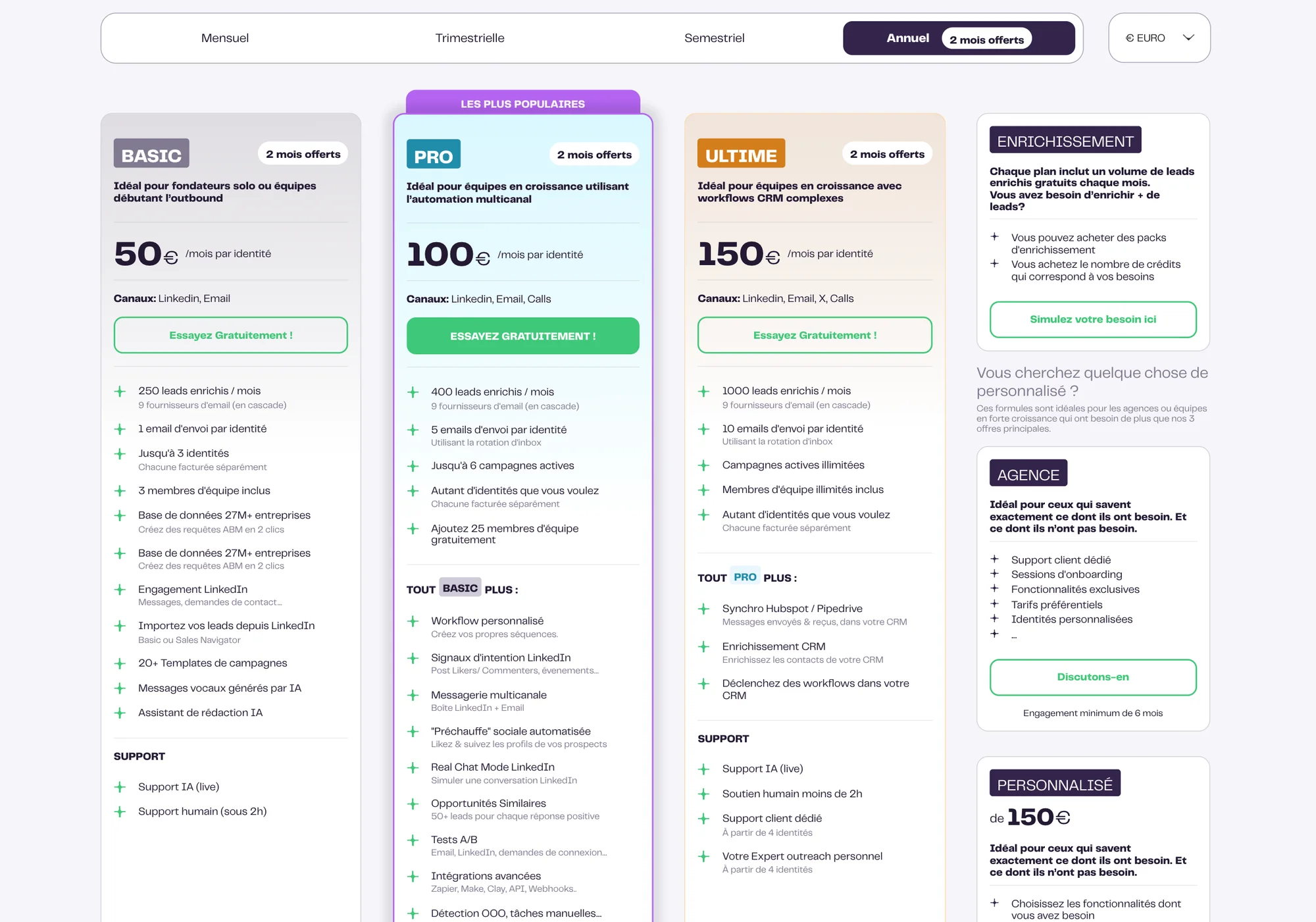 LaGrowthMachine price