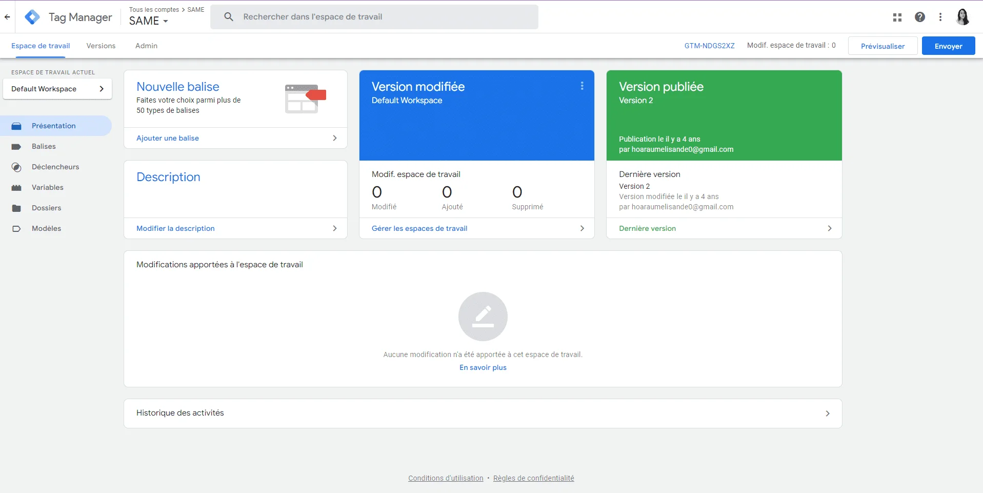 google tag manager taux de conversion outil