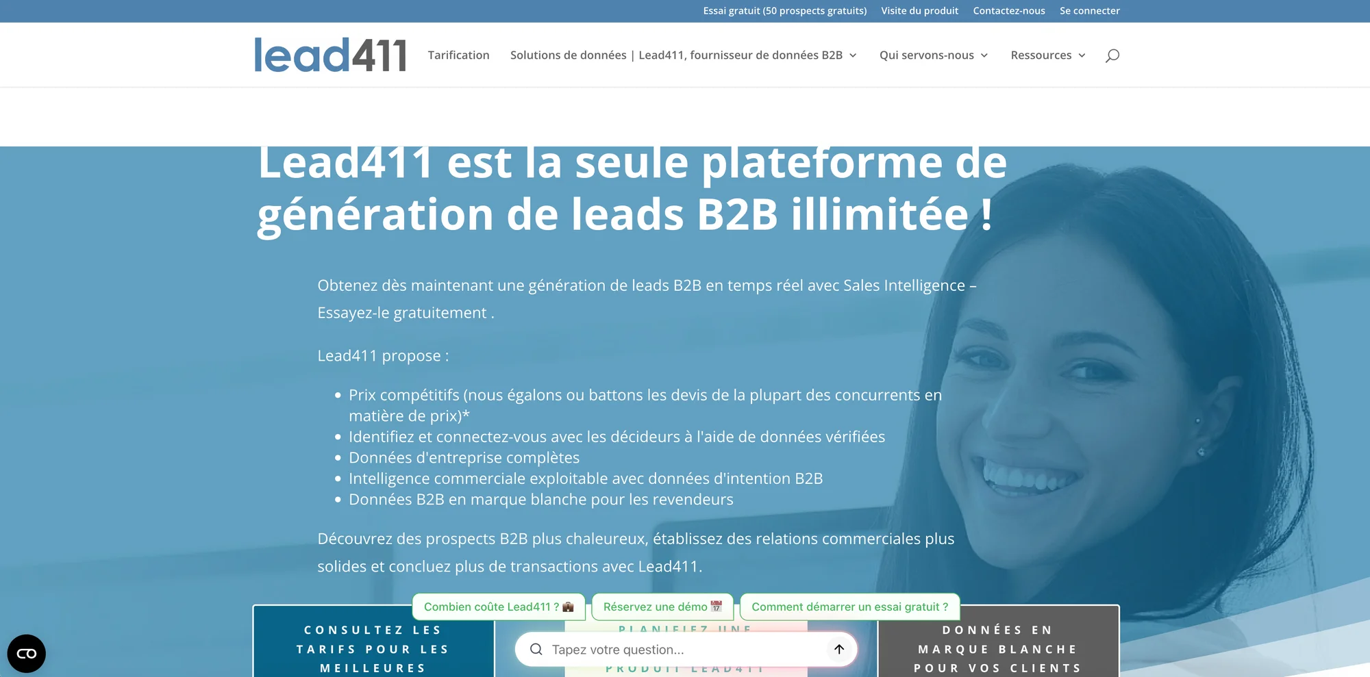 Rocketreach alternatives : Lead411