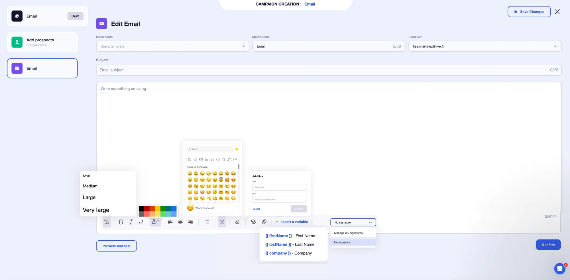 Enrich your cold emails with Waalaxy