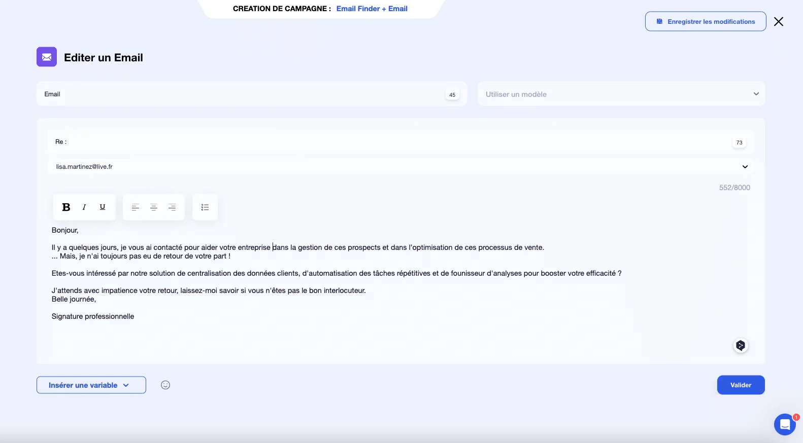 Personnaliser des mails sans enrichissement de base de données.