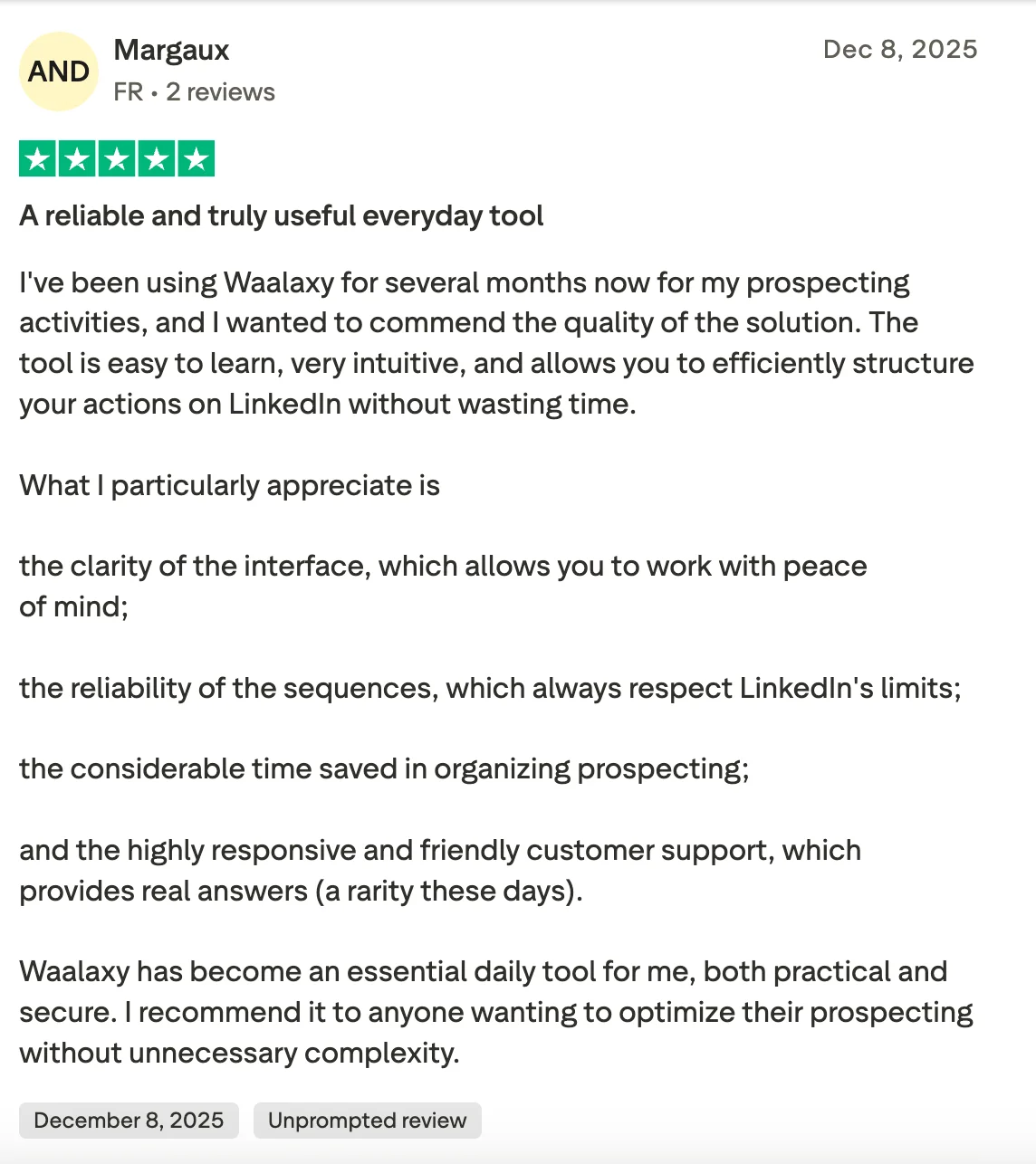 Lemlist vs Waalaxy users review
