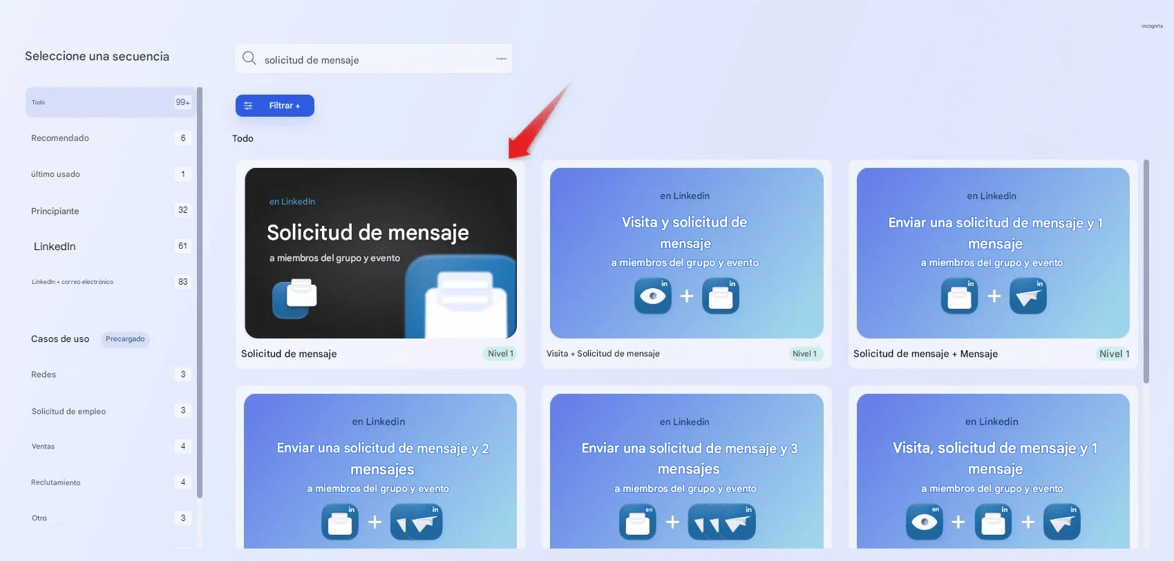 script automatizado de LinkedIn