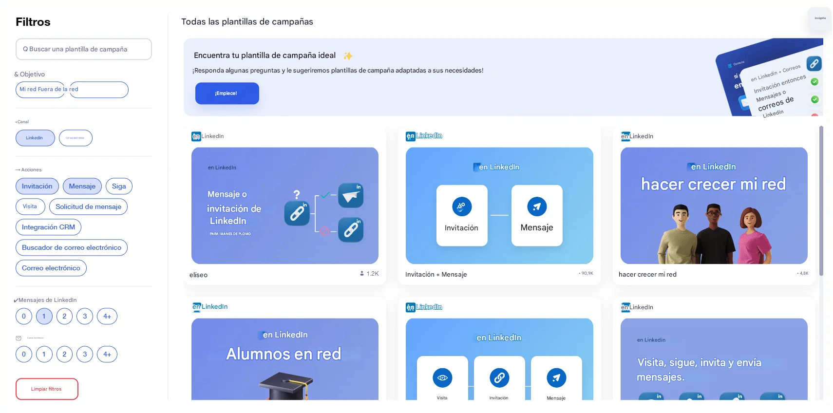 script automatizado de LinkedIn