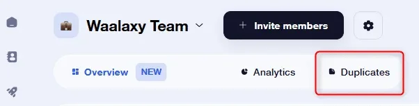 disable anti-duplicate security