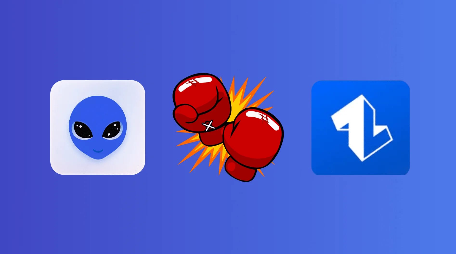 logos de Leadin VS Waalaxy gants de boxe