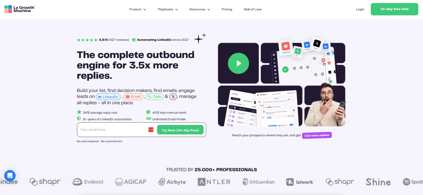 Skylead alternatives : The Growth Machine