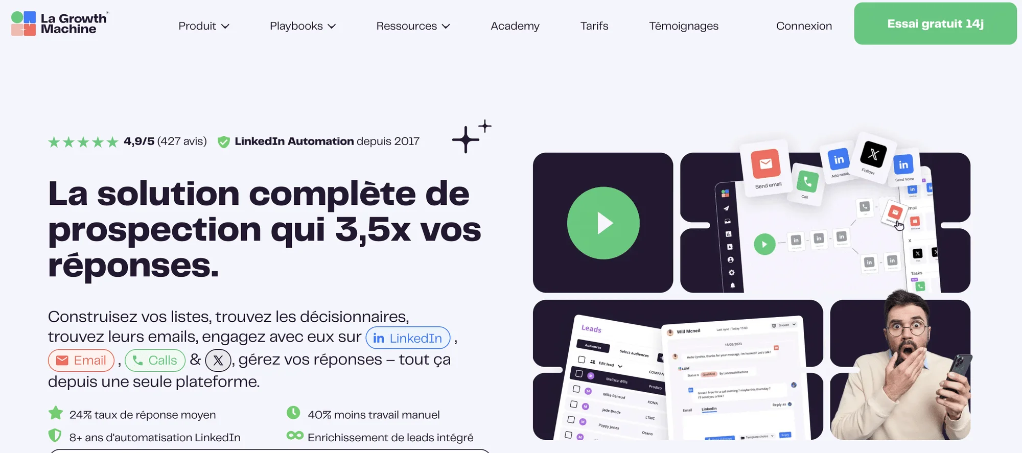 La Growth Machine inicio