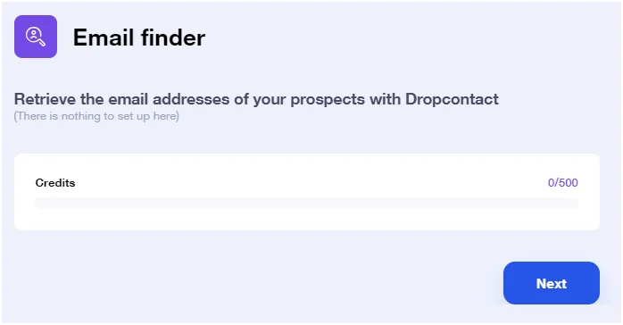 Email finder Dropcontact prospection
