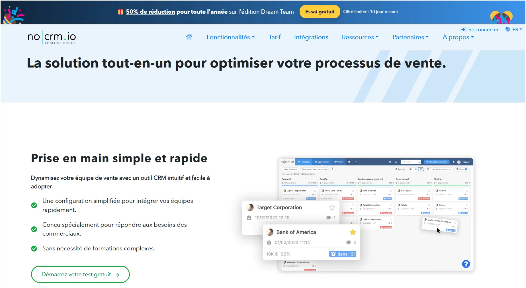 Salesloft Alternative : NoCRM