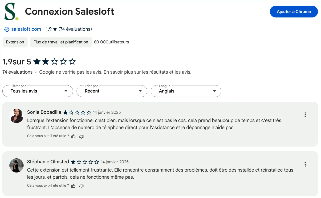 Salesloft avis