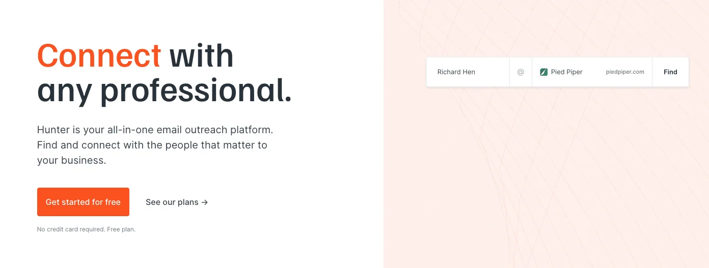 alternativa a leadfuze - hunter.io