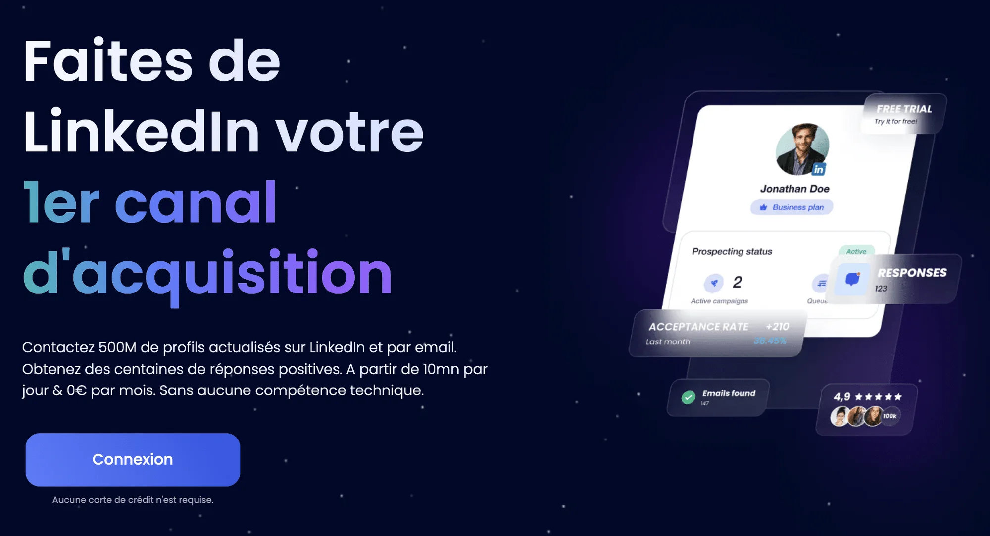outreach.io alternatives - waalaxy