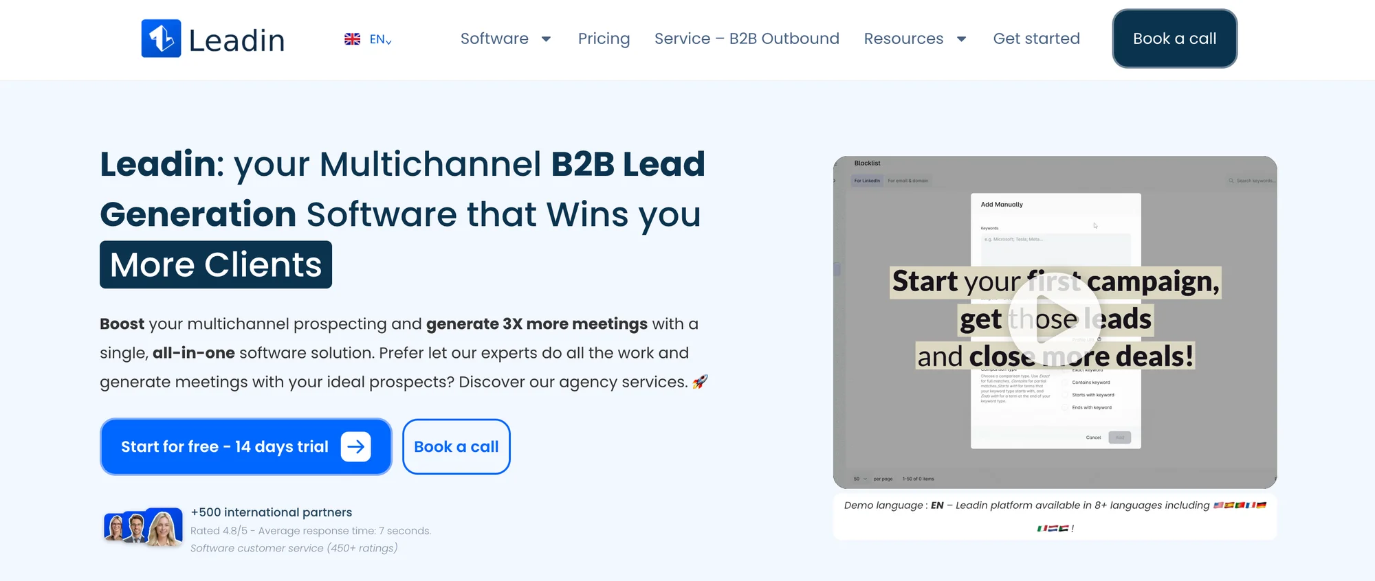 Leadin alternative salesflow