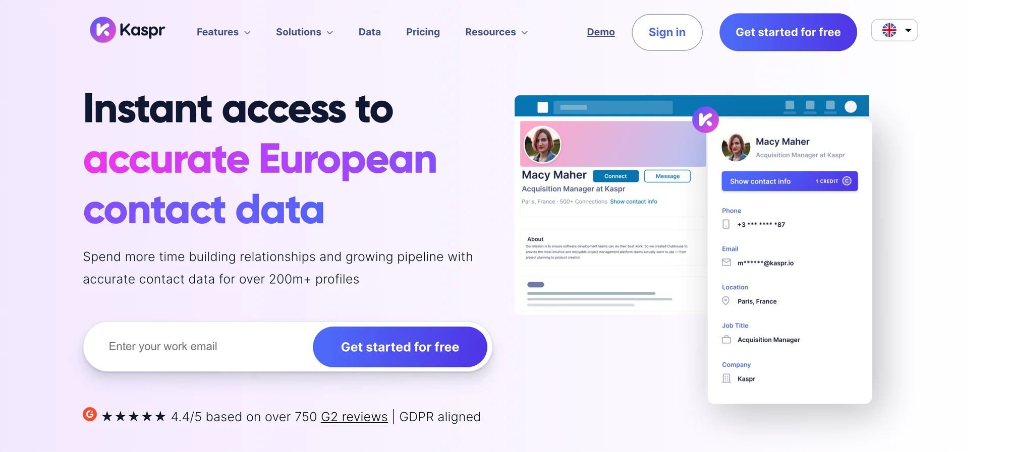 Kaspr alternative salesflow