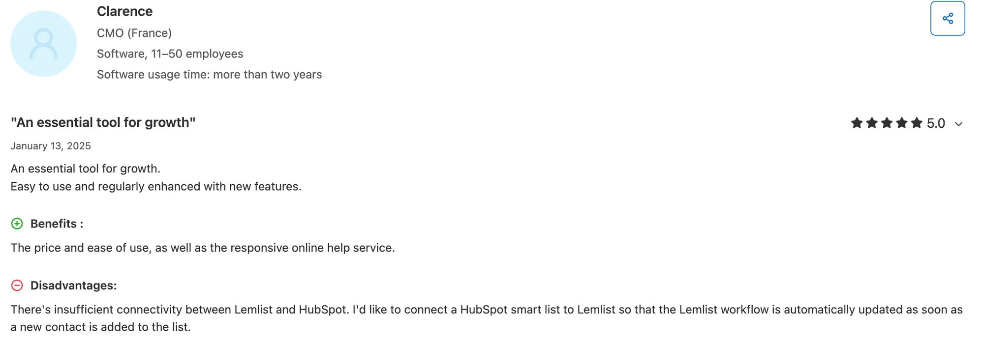 Lemlist alternative reviews