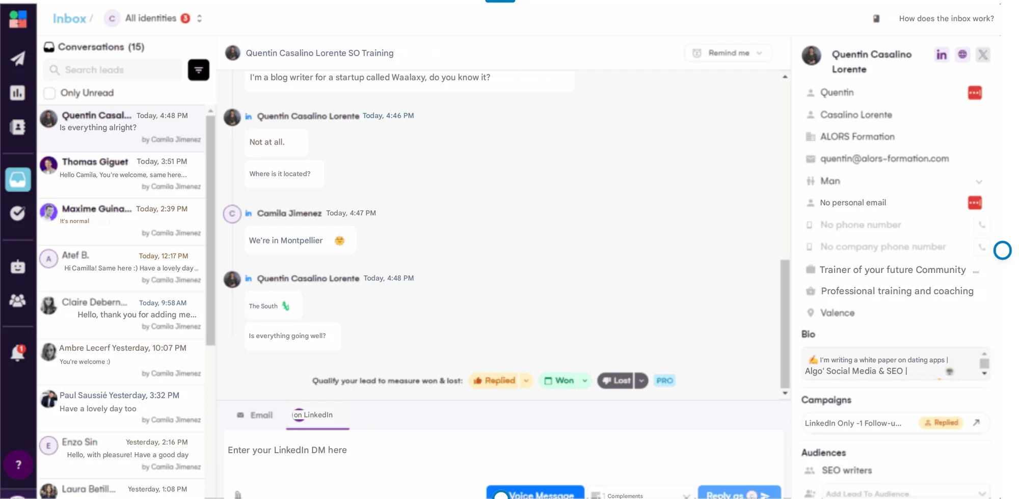 Inbox The growth machine