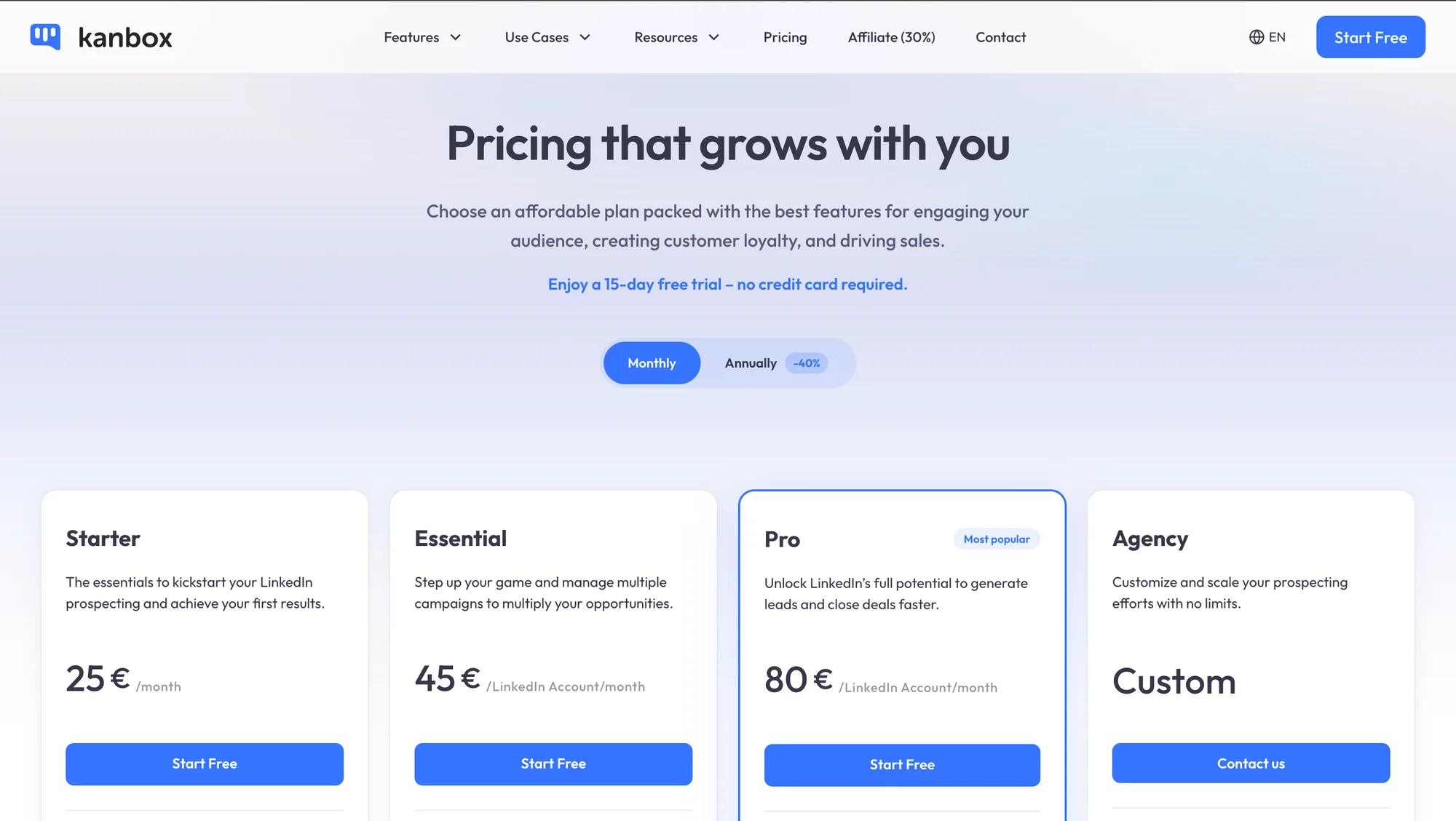 Kanbox price