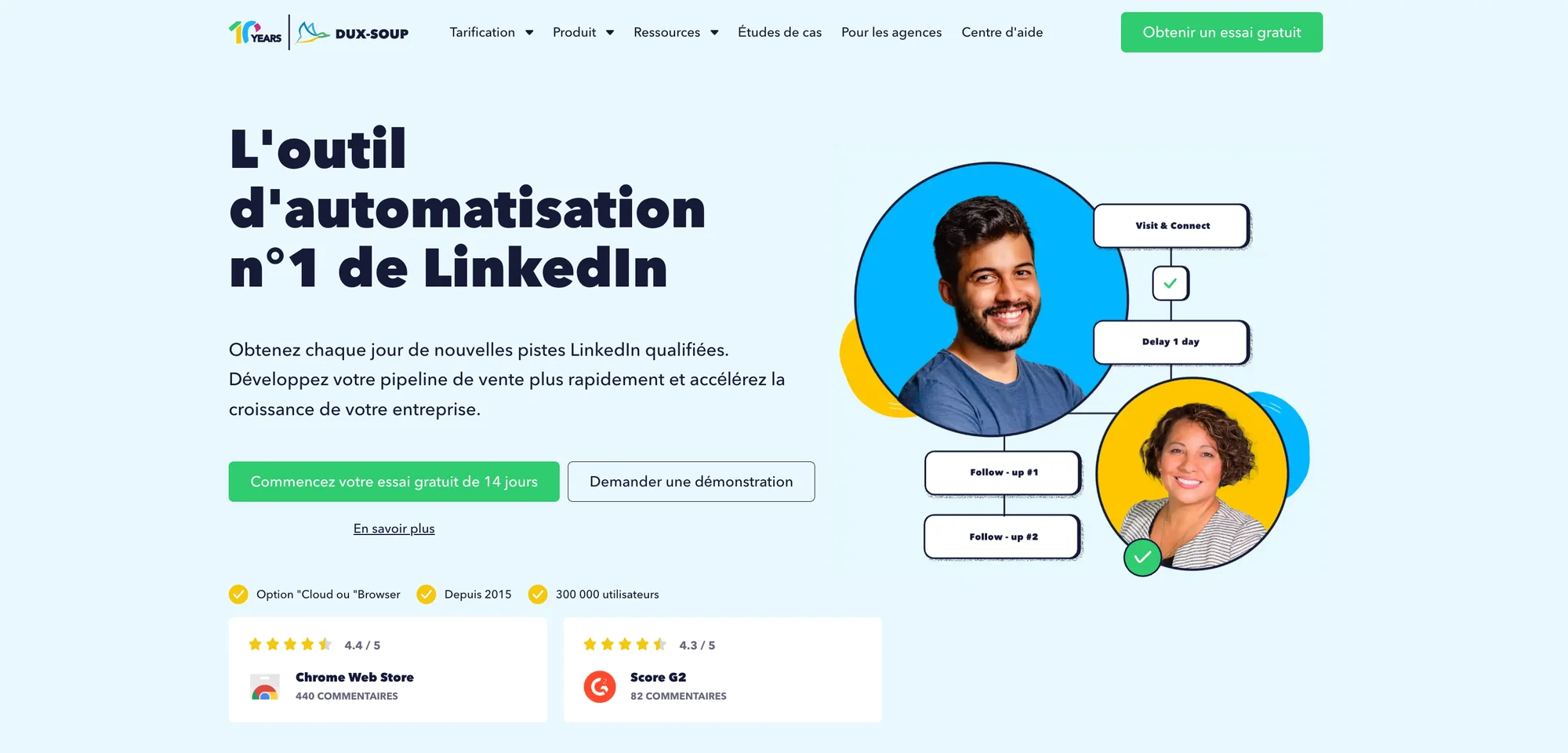 Dux soup alternative , outil prospection