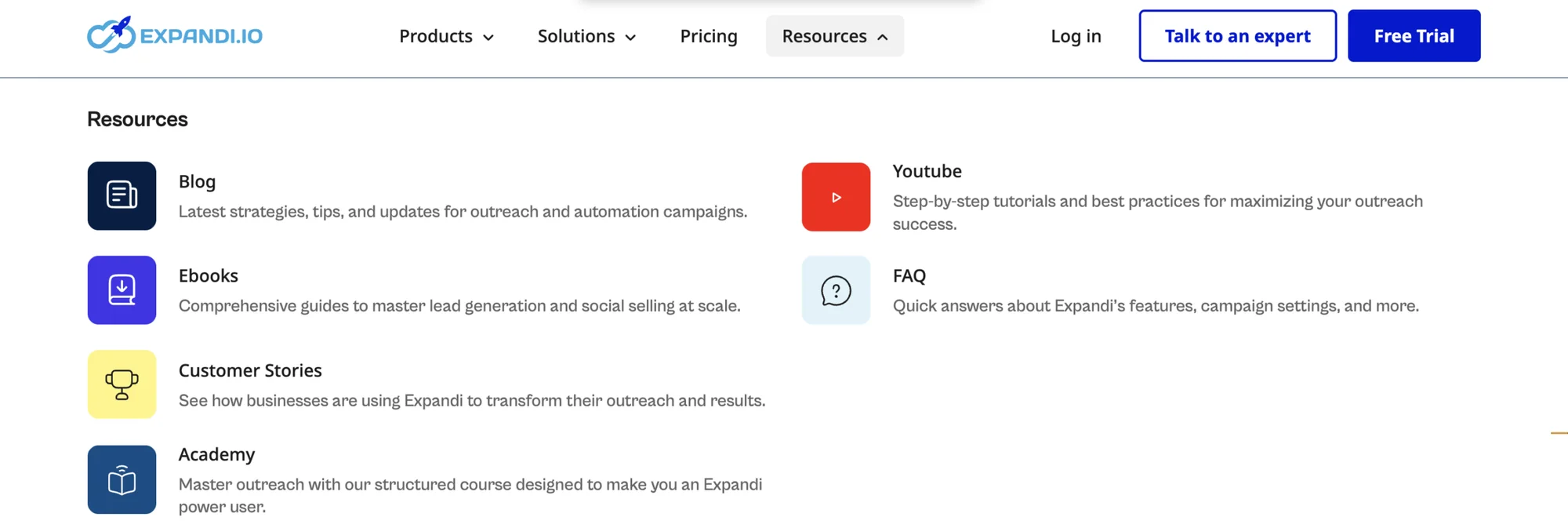 Expandi customer ressource