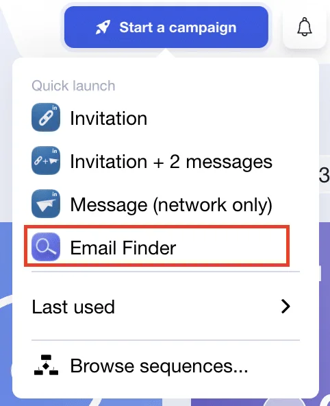 Waalaxy Email Finder