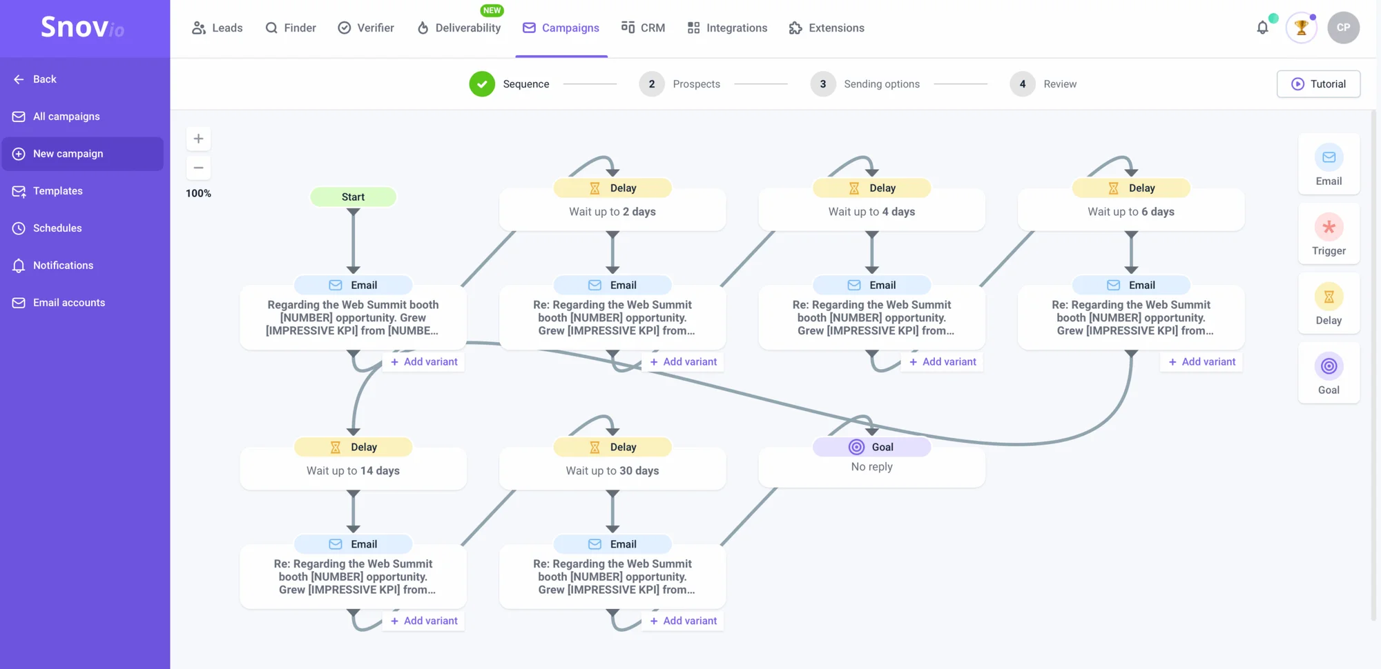 Snov.io Workflow