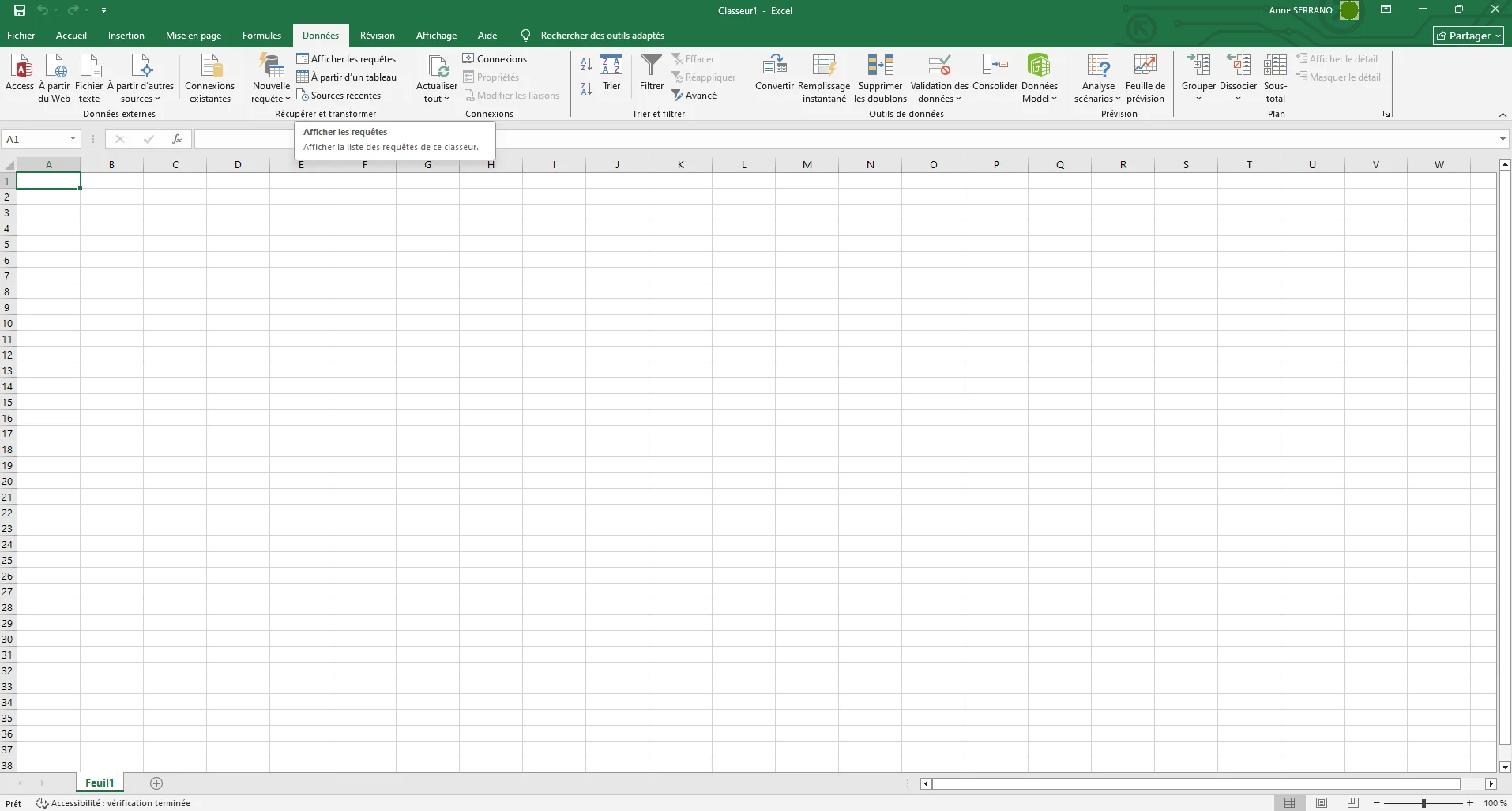 ouvrir un fichier CSV avec excel
