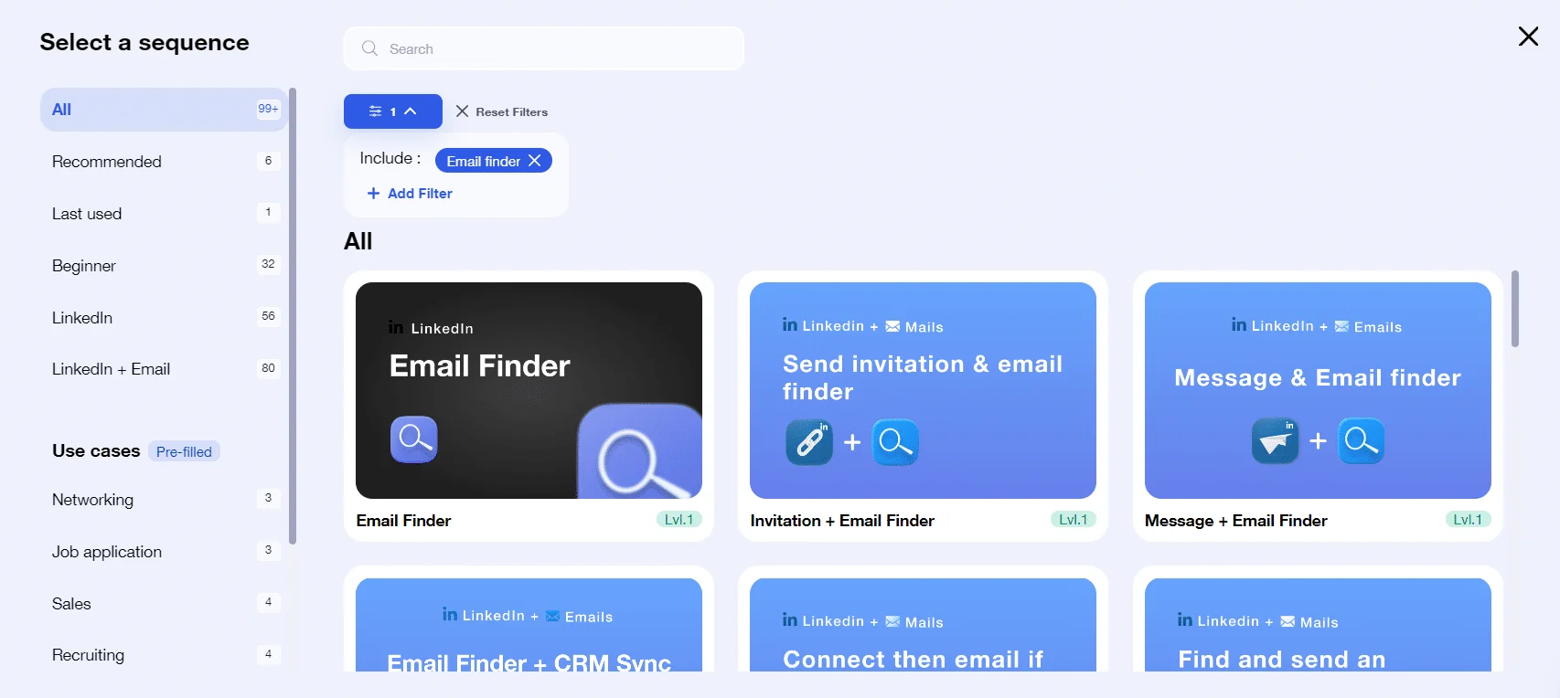 aunch email enrichment via Waalaxy