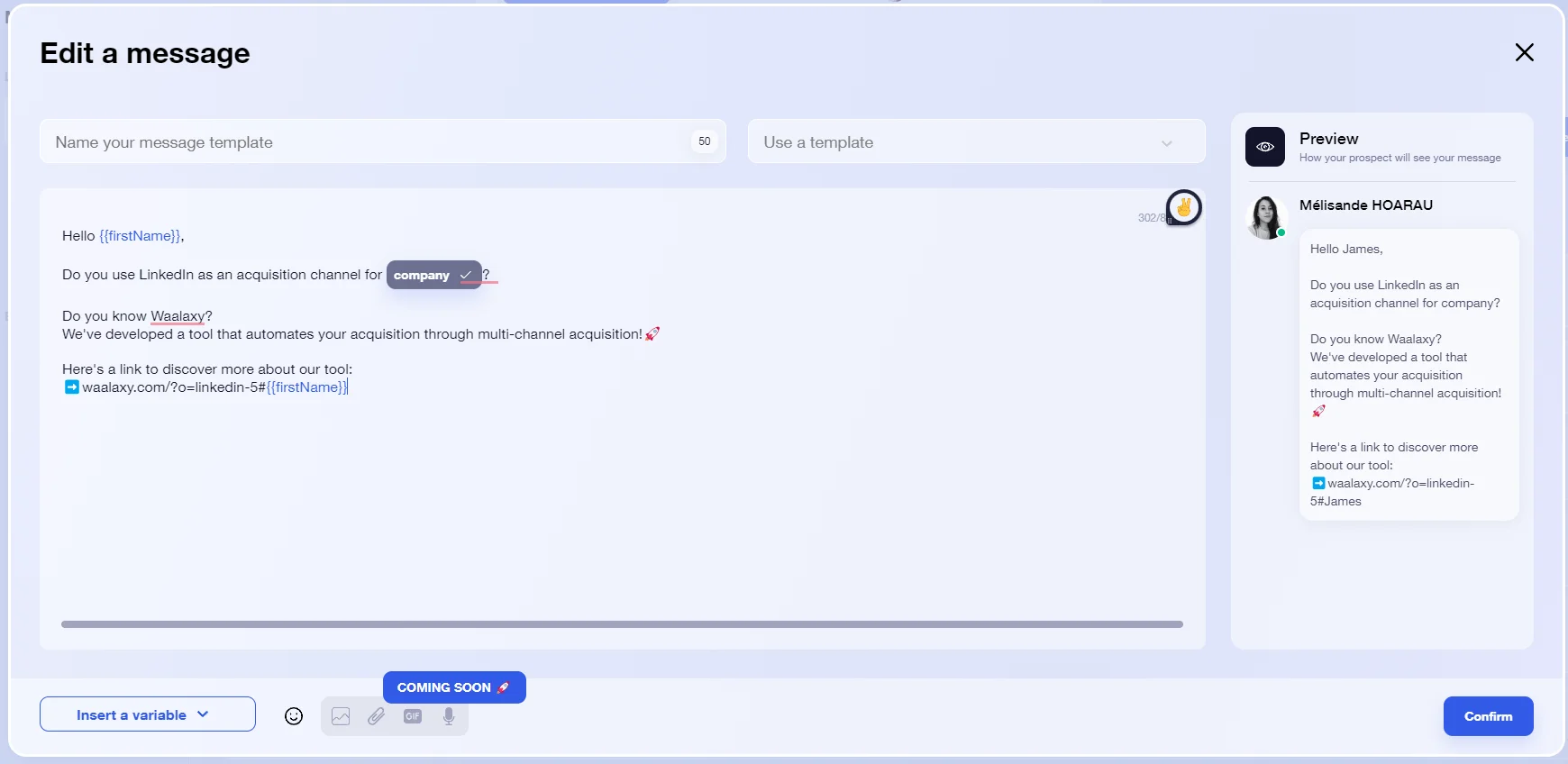 waalaxy-template-message