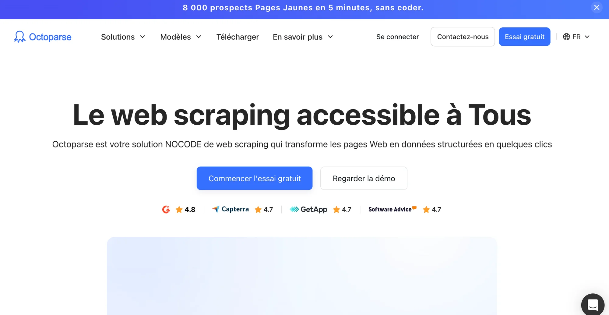 Scraper LinkedIn octoparse