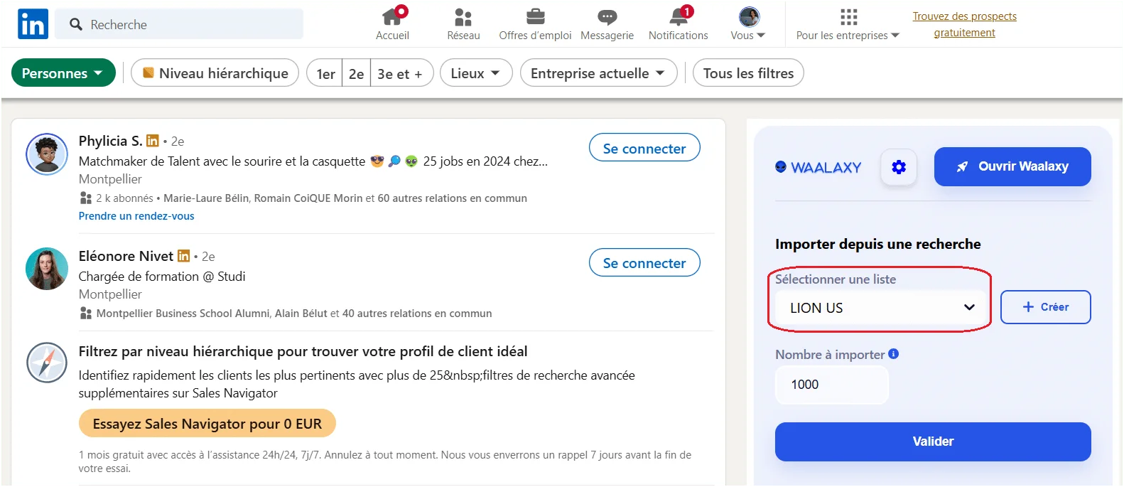 scraping linkedin